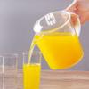 1pc Kitchen Oil Container Oil Soup Strainer Measuring Cup Separator Cup Fat Separator Fat Separating Jug Kitchen Pot Can Terrariums Grease Measurer White view 2