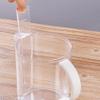 1pc Kitchen Oil Container Oil Soup Strainer Measuring Cup Separator Cup Fat Separator Fat Separating Jug Kitchen Pot Can Terrariums Grease Measurer White view 3