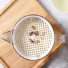1pc Kitchen Oil Container Oil Soup Strainer Measuring Cup Separator Cup Fat Separator Fat Separating Jug Kitchen Pot Can Terrariums Grease Measurer White view 4