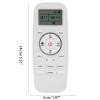 A/C controller AIR CONDITIONING AIR CONDITIONING REMOTE CONTROL SUITABLE FOR HISENSE YORK DG11L1-03 DG11L1-01 DG11L1-04 HISENSE AIR CONDITIONING REMOTE CONTROL view 3