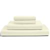 1000 Thread Count Softest 100% Egyptian Cotton California King Sheet Set, 4-Piece [Flat Sheet, Fitted Sheet, Pillowcases] Hotel Quality Cotton Bedding, 16'' Deep Pocket, Sateen Weave - Ivory view 2