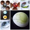 1.2cm to 10cm Diameter Various Size Half Ball Shape Hard Polycarbonate Chocolate Mold Candy Making Fondant Sugarcraft DIY Bakery (8cm Diameter Mold) view 4