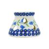 Polmedia Polish Pottery Heater - Sweet Dreams Pattern Handmade in Boleslawiec Poland + Certificate of Authenticity view 3