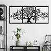 3 pcs Sycamore Tree Metal Wall Decor (57" x 23.6"/ 145 x 60 cm, Gold) view 1
