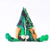 2 Pack St.Patrick's Day Irish Gnome Decorations Irish gnome Plush Elf Doll Faceless Elderly Lucky Shamrock Ornament for Home Holiday Decoration Ornaments Easter Summer (Irish Gnome C) view 3