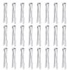 24 Pack Premium Small Serving Tongs,Dmoera Mini Stainless Steel Appetizer Tongs, 5 Inch(12.7cm) view 1