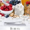 24 Pack Premium Small Serving Tongs,Dmoera Mini Stainless Steel Appetizer Tongs, 5 Inch(12.7cm) view 4