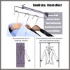 GZPFDQ 2-Pack,Metal Closet Valet Rod, Pull Out Closet Rod,Multi-Purpose Adjustable Wardrobe Clothing Rail,Top Mount Wardrobe Hanger Rack, with Screws,Towel Rail/Extending Rail/Storage Organiser view 2