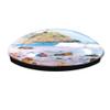 USA New England Fridge Magnet Refrigerator Stickers Decorative Magnet Travel Souvenir Crystal Glass view 2