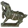 ChinaFurnitureOnline Dark Green Chinese Jade Warrior Horse Sculpture view 1