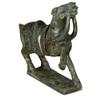 ChinaFurnitureOnline Dark Green Chinese Jade Warrior Horse Sculpture view 2