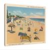 Jaxson Rea "Beach Postcard I Gallery Wrapped Canvas by Wild Apple Portfolio, 15" x 10" view 1