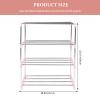 Zerodeko Four-Layer Shoes Rack Modern Minimalist Shoe Storage Shelf for Entryway and Dorm Sturdy Materials Easy to Clean Capacity Organizer view 2