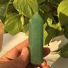 WGPHDW Meditation Home Decor, Natural Dongling Jade Pillars Decorated with Crystal Single Pointed Pillars of Bluestone polishing Healing Energy Stone Gifts,Natural Crystal (Size : 10-12cm) view 2
