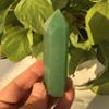 WGPHDW Meditation Home Decor, Natural Dongling Jade Pillars Decorated with Crystal Single Pointed Pillars of Bluestone polishing Healing Energy Stone Gifts,Natural Crystal (Size : 10-12cm) view 4