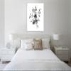 Jaxson Rea "Sketchbook Flowers on White II Gallery Wrapped Canvas by Wild Apple Portfolio, 24" x 30" view 2