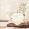 Sewroro Rose Ring Wedding Ring Pillow Romantic Lace Crystal Rose Heart Shape Ring Box Pillow Cushion Ring Bearer Pillow with Ribbon for Wedding Ceremony Supplies Gift Beige Jewelry Rings view 2