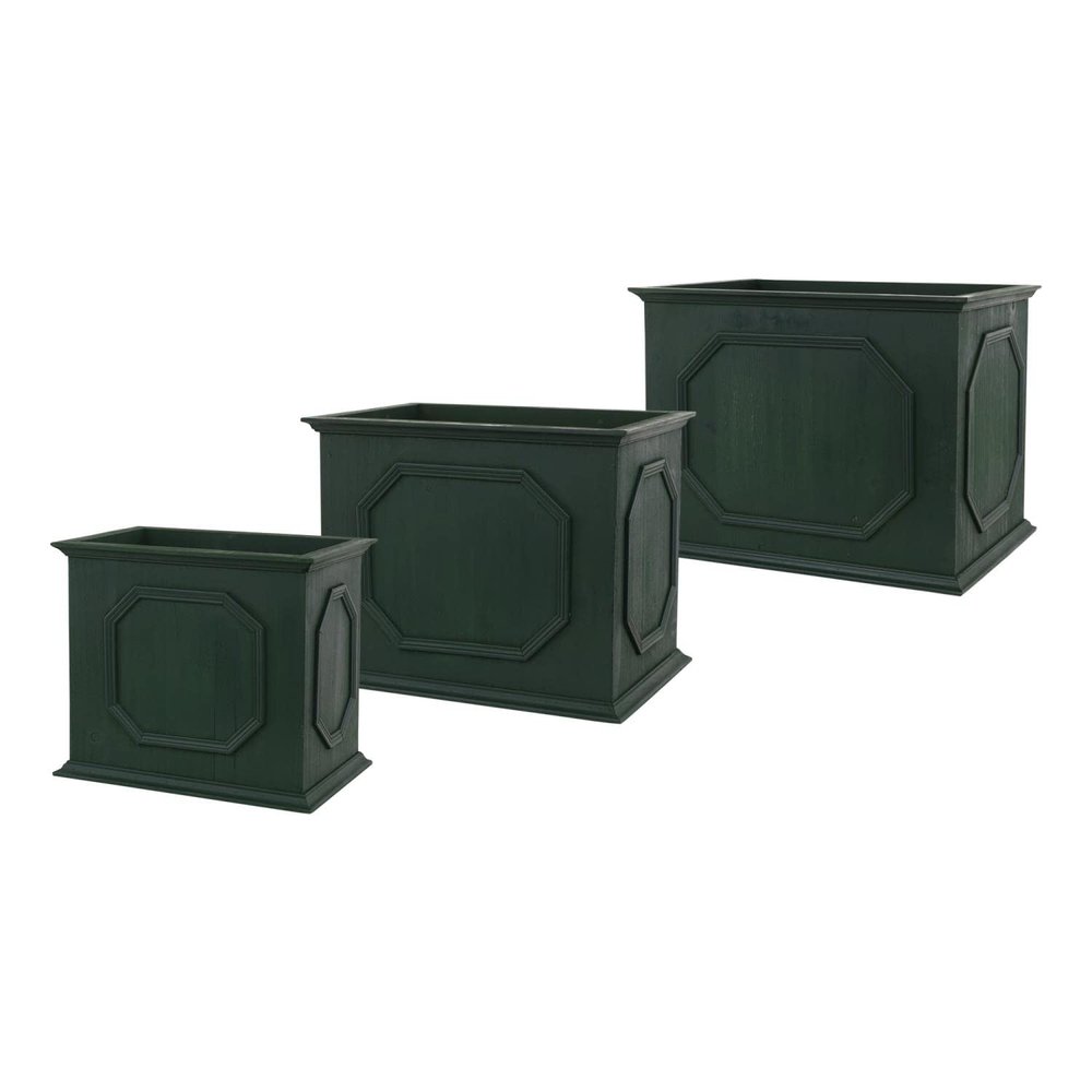 Melrose 85164 Plnater, Set of 3, 18" L X 13.25" H, Wood