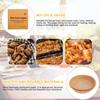 100pcs Air Fryer Disposable 7.9" Round Paper Liner - Fit 5-8qt | Non-Stick Reusable Waterproof Oil Grease Proof Food Grade Nature-Friendly Parchment Baking Paper view 2