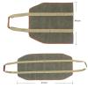 YANZHEXIN Firewood Log Rack Canvas Log Carrier Durable Firewood Fireplace Tote Bag Heavy Holder with Handle and Strap Log Wood Stove Accessories Firewood Storage view 2