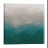 Jaxson Rea "Silver Wave I Green Gray Gallery Wrapped Canvas by Silvia Vassileva, 15" x 45" view 1