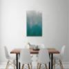 Jaxson Rea "Silver Wave I Green Crop Gallery Wrapped Canvas by Silvia Vassileva, 24" x 32" view 2