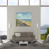 Jaxson Rea "Beach Postcard II Gallery Wrapped Canvas by Wild Apple Portfolio, 15" x 10" view 3