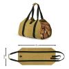 YANZHEXIN Firewood Log Rack Canvas Log Carrier Bag Durable Tote Fireplace Stove Accessories Extra Large Firewood Holder with Handles for Camping Firewood Storage view 2