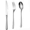 24 Piece Silverware Set for 8, 1810 Stainless Steel thickened Long Handle Flatware Set, Modern Tableware Cutlery for Home, Spoons and forks Set in Home and Kitchen, Dishwasher Safe (Silver) view 1