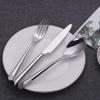 30 Piece Silverware Set, Stainless Steel Flatware Service for 6, Modern Tableware Cutlery for Home, Elegant Eating Utensils Include Knives/Spoons/Forks, Mirror Polished, Dishwasher Safe view 2