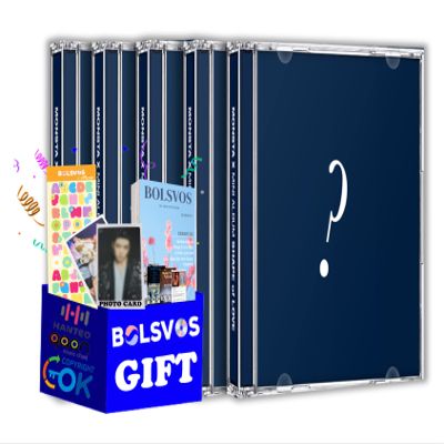 MONSTA - SHAPE of LOVE [Jewel case ver.] (11th Mini Album) ONE RANDOM Album+BolsVos K-POP eBook (21p),1EA BolsVos Sticker for Toploader, Photocards
