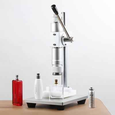 LeTkingok Manual Perfume Bottle Sealing Crimping Machine Perfume Crimper Capper Metal Collar Cap Press Capping Machine Spray Crimper (20MM)