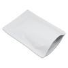 FERENLI 100 Pieces Resealable Mylar Bags Stand Up Foil Pouch for Zip Aluminium Foil Lock Food Storage Packaging Airtight Zipper Pouches (5.5x7.8 inch, White) view 3