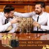 Gifts for Men Him Dad Fathers Day, Whiskey Stone Gifts for Husband Anniversary, Unique Birthday Gift Ideas for Dad from Daughter Son Wife, Cool Stuff, Bourbon Gadgets for Grandpa Uncle Father view 2