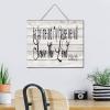 Modern Primitive Decor Established Wood Sign 10x12 Inch As for Me And My House We Will Serve The Lord Cute Wall Art Wood Plaque Sign with Quotes Home Table Sign for Laundry Coffee Shops view 4