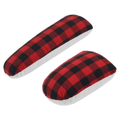 Froiny Seams Curves and Sleeve Roll Set 2pcstailors Ham Seam Roll Ironing Pressing Tools Ironing Heat Insulation Pad for Black and Red One Size