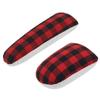 Froiny Seams Curves and Sleeve Roll Set 2pcstailors Ham Seam Roll Ironing Pressing Tools Ironing Heat Insulation Pad for Black and Red One Size view 1