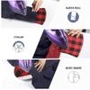 Froiny Seams Curves and Sleeve Roll Set 2pcstailors Ham Seam Roll Ironing Pressing Tools Ironing Heat Insulation Pad for Black and Red One Size view 4