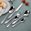 32-Piece Silverware Set, Premium Silverware Cutlery Set Stainless Steel Flatware Sets Service for 8, Spoons Forks Knifes Utensils Tableware Sets for Home, Mirror Polished, Dishwasher Safe view 3