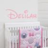 Custom Name Wall Decal- Baby Boy Girl Unisex - Nursery Decal for Home Bedroom Children - Wall Sticker (452) (12" Wide x 4" high) view 1