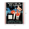 1930 Meet Me In St Louis Aircraft Expo Airplane Travel Vintage Poster Reproduction (20 X 30 Image Size Paper) view 4