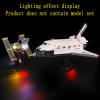 GEAMENT LED Light Kit Compatible with LEGO NASA Space Shuttle Discovery - Lighting Set for Creator 10283 Building Model (Model Set Not Included) view 4