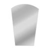 CHLOE's Reflection Verical/Horizontal Hanging Arched-Rectangle Shaped Frameless Wall Mirror 35" Height view 1