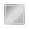 Chloe Lighting Luminosity Back Lit Square Touchscreen LED Mirror 3 Color Temperatures 3000K-6000K 24" Wide view 2