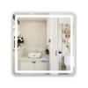 Chloe Lighting Luminosity Back Lit Square Touchscreen LED Mirror 3 Color Temperatures 3000K-6000K 24" Wide view 3