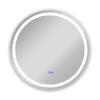 Chloe Lighting Luminosity Back Lit Round Touchscreen LED Mirror 3 Color Temperatures 3000K-6000K 28" Wide view 1