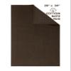 100% Cotton Bath Rugs for Bathroom, 20 x 34 inches and Non Slip Backing Bath Math Rugs, Brown Bathmat Rug view 4