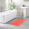 100% Cotton Bath Rugs for Bathroom, 20 x 34 inches and Non Slip Backing Bath Math Rugs, Coral Bathmat Rug view 2