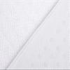100% Cotton Bath Rugs for Bathroom, 20 x 34 inches and Non Slip Backing Bath Math Rugs, White Bathmat Rug view 3