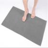100% Cotton Bath Rugs for Bathroom, 20 x 34 inches and Non Slip Backing Bath Math Rugs, Cool Grey Bathmat Rug view 1